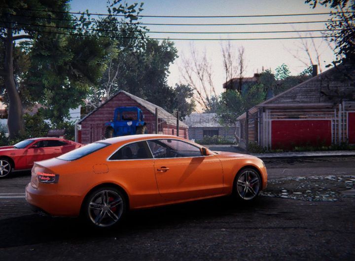 Audi S5 in MadOut 2 Big City Online