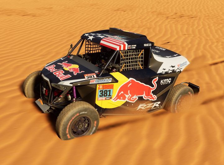 Overdrive OT3 in Dakar Desert Rally