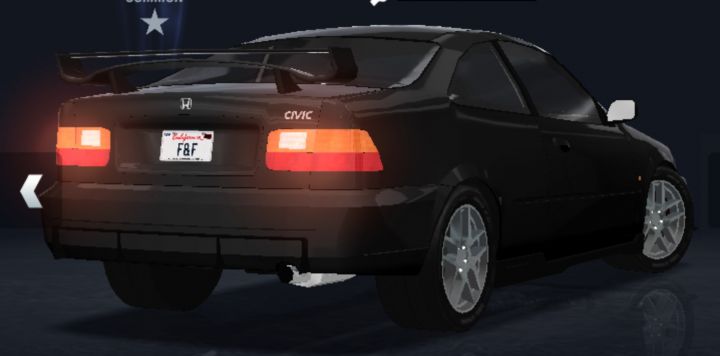 Honda Civic in Fast & Furious Takedown