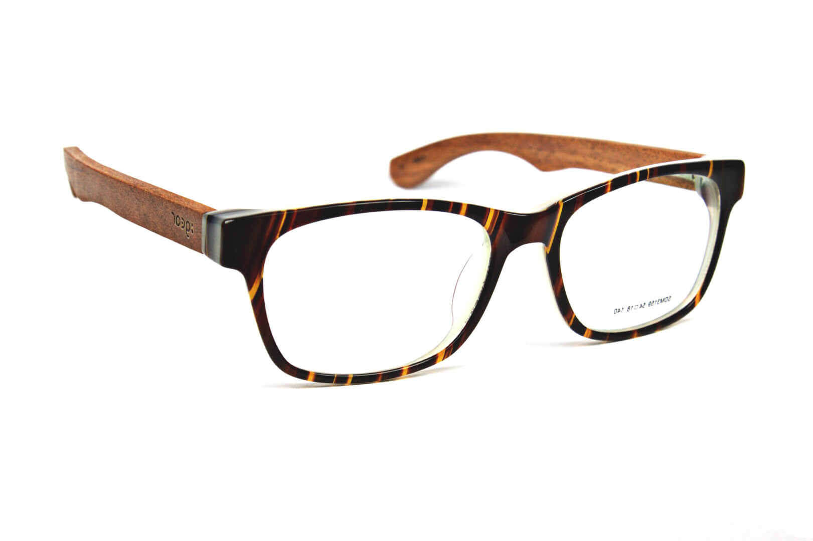 Wooden Eyeglasses are available at