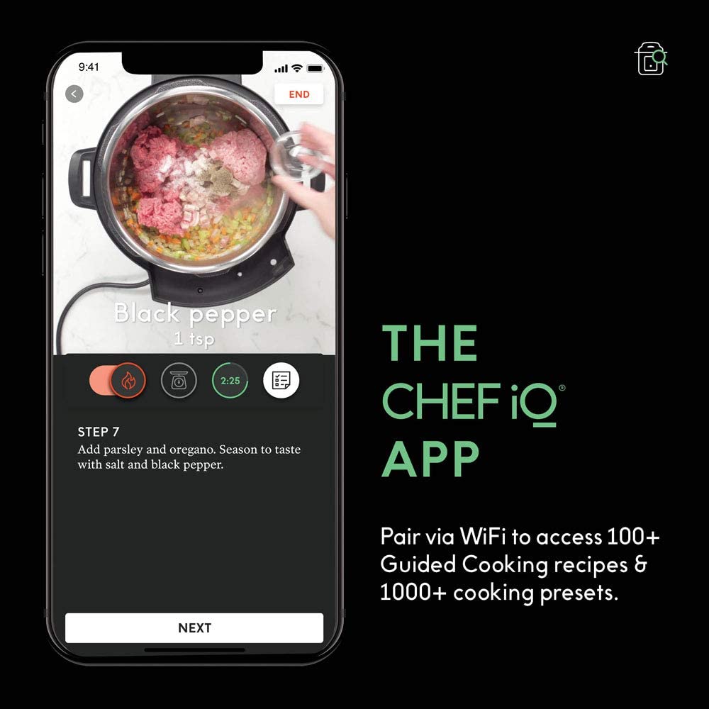 CHEF iQ Smart Cooker iGeeko Your Favorite Cool Gadgets