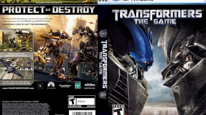 Transformers The Game Free Download « IGGGAMES