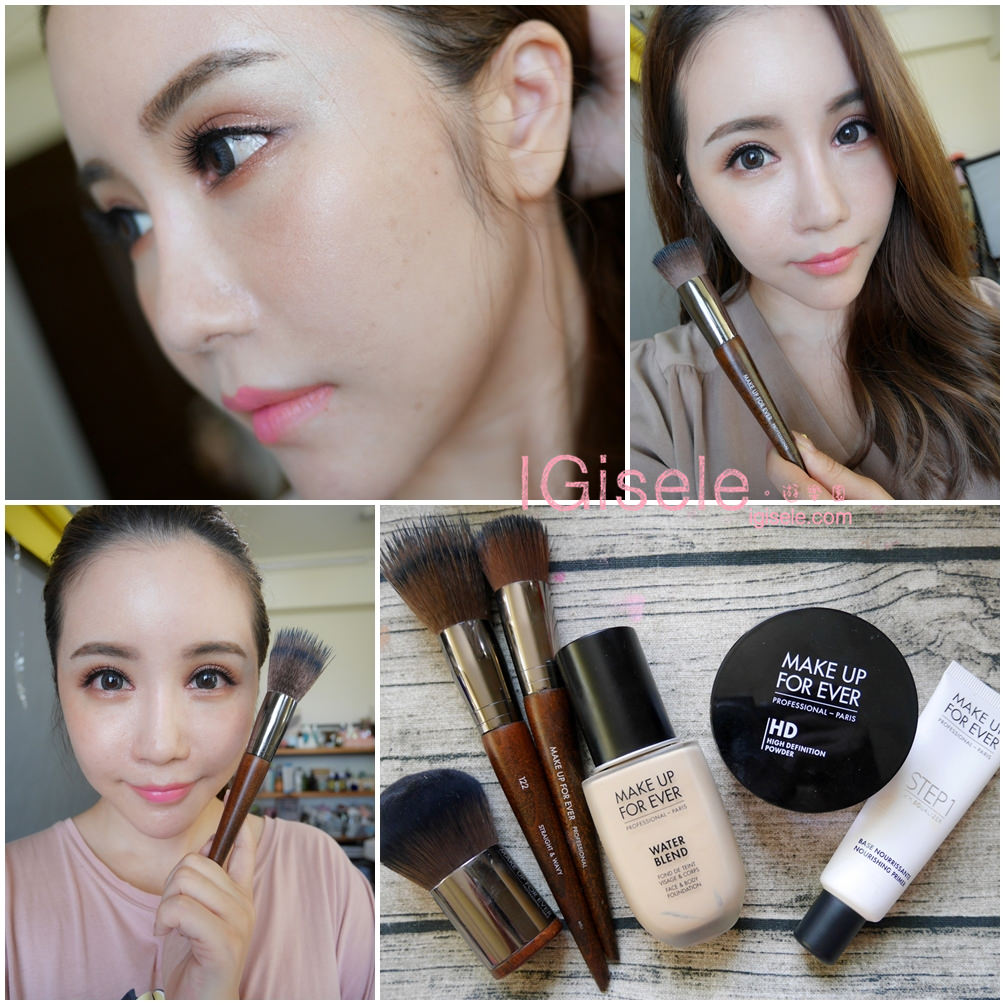 [妝容] 30丹尼裸肌質感 x 90丹尼 光透無暇 你要哪一個? MAKE UP FOR EVER 恆久親膚雙用水粉霜