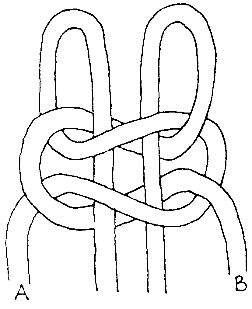 Flat (Square) Knot Bracelet IGKT