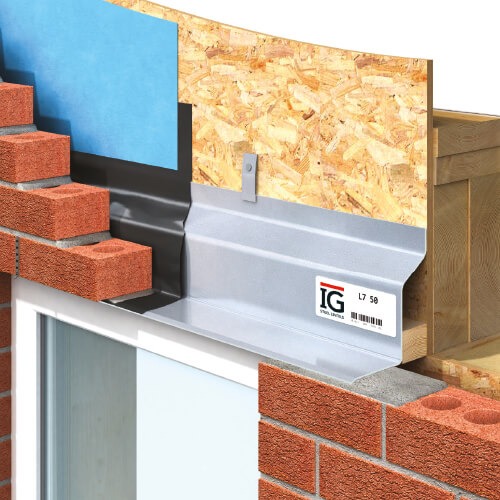 Timber Frame Lintel for Construction with Wider Cavities IG Lintels