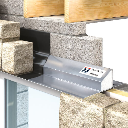 Steel Lintels IG Stainless Steel, Timber Frame, Box, Solid Wall