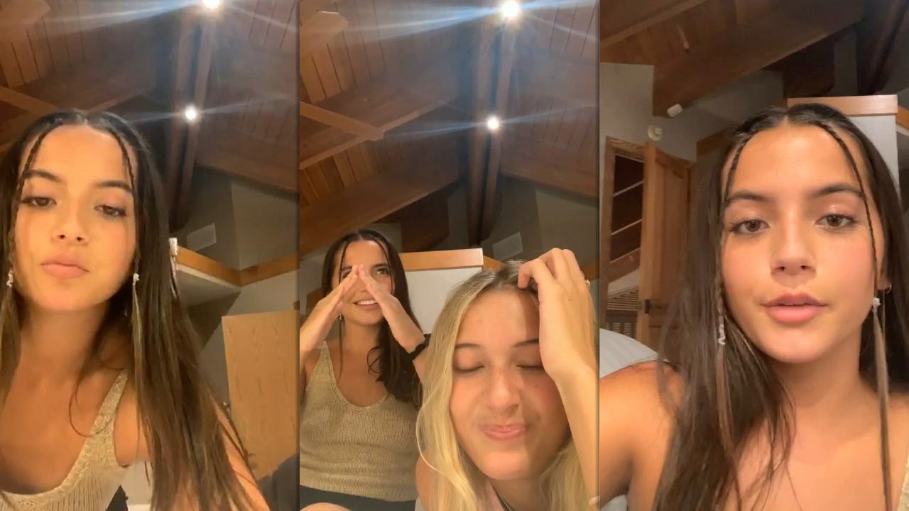 Isabela Merced | Instagram Live Stream | 22 September 2020