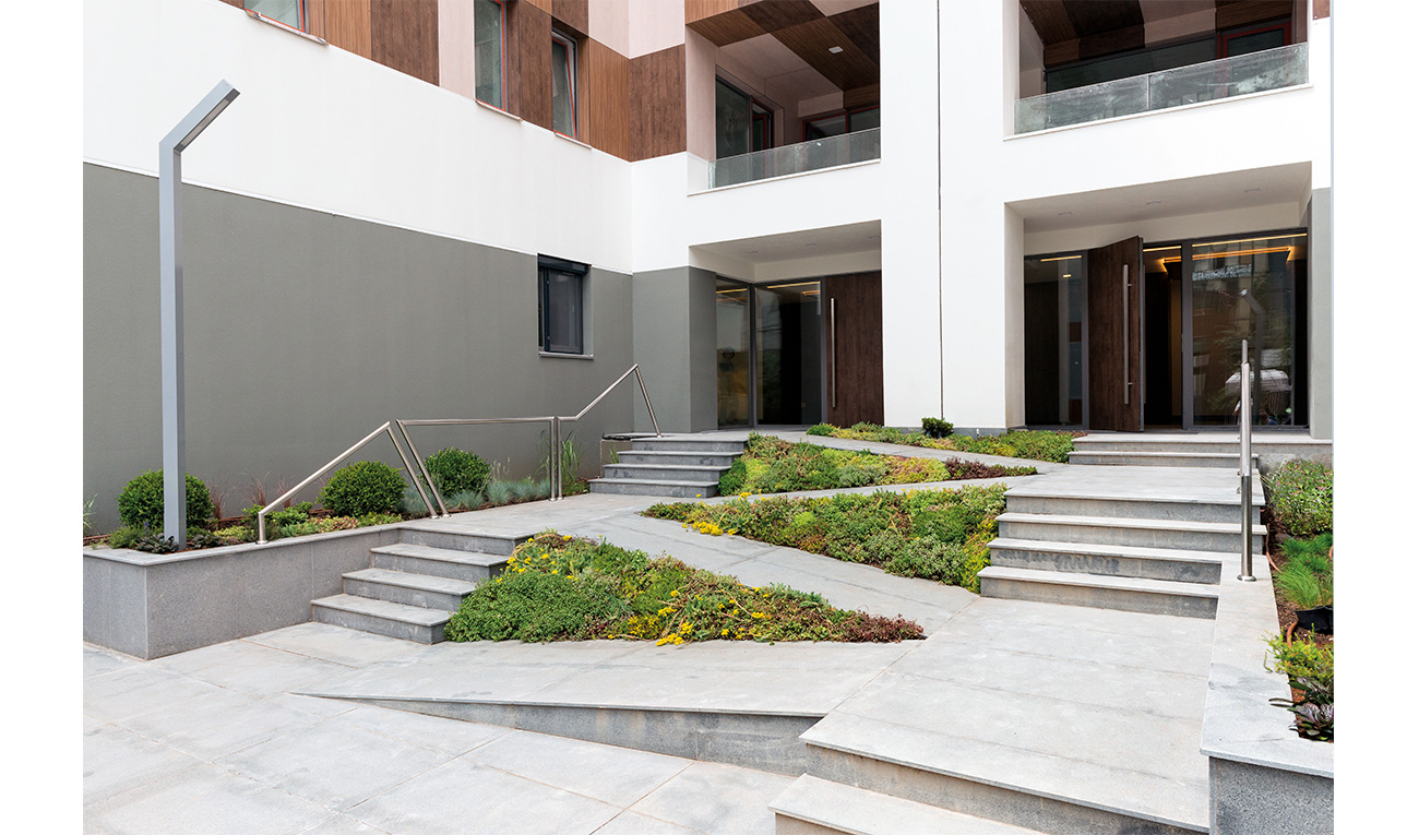 Sunflower Grand Apartments igloo architecture
