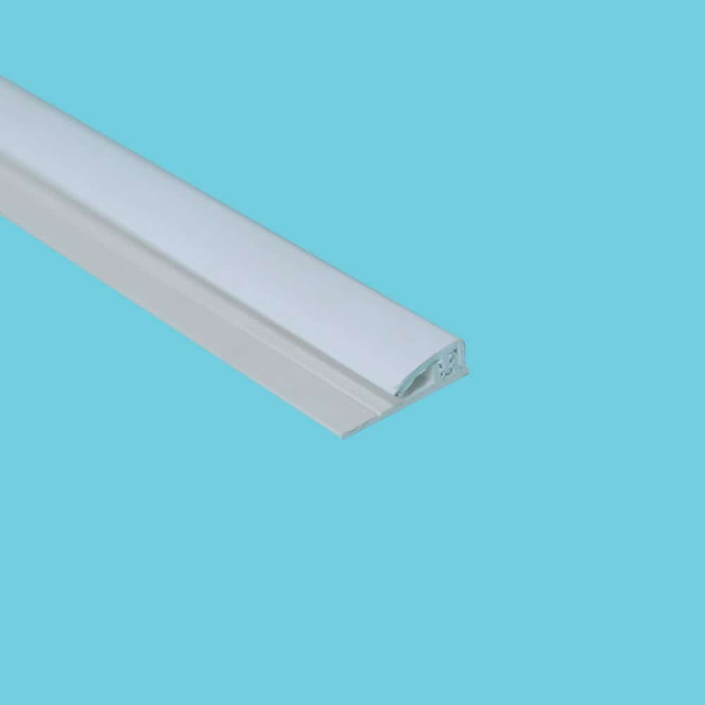 Two part edge trim for wall panels Igloo Surfaces