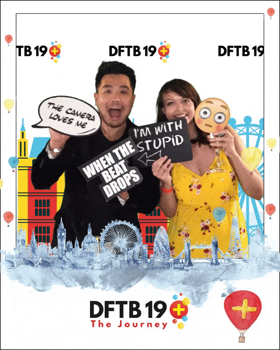 DFTB green Screen Gif Photobooth Corporate Event Photography
