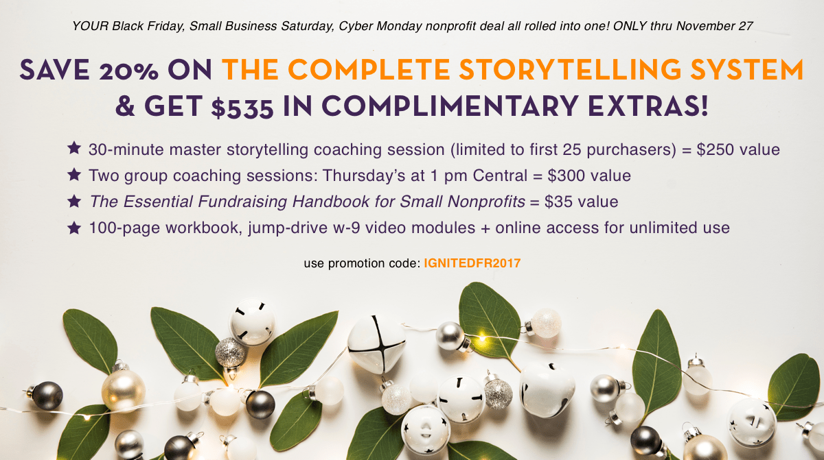 Mission Moment Monday's in 2018 Grab Your Spot Ignited Fundraising