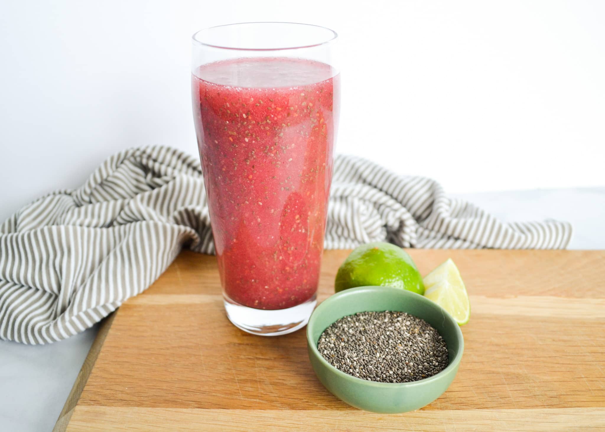 Healthy & Refreshing Raspberry Chia Fresca Ignite Nutrition