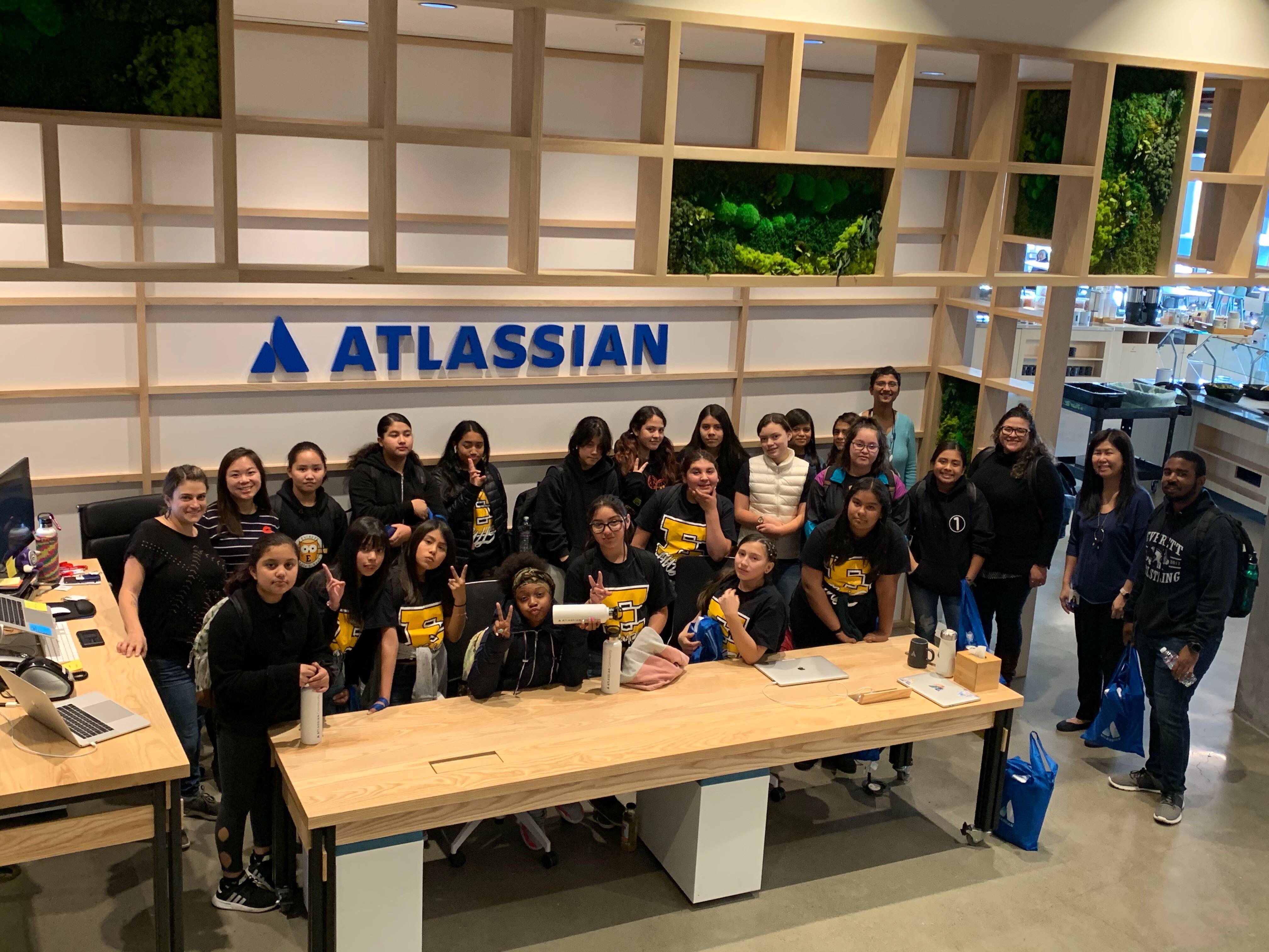 Everett Middle School at Atlassian IGNITE Worldwide