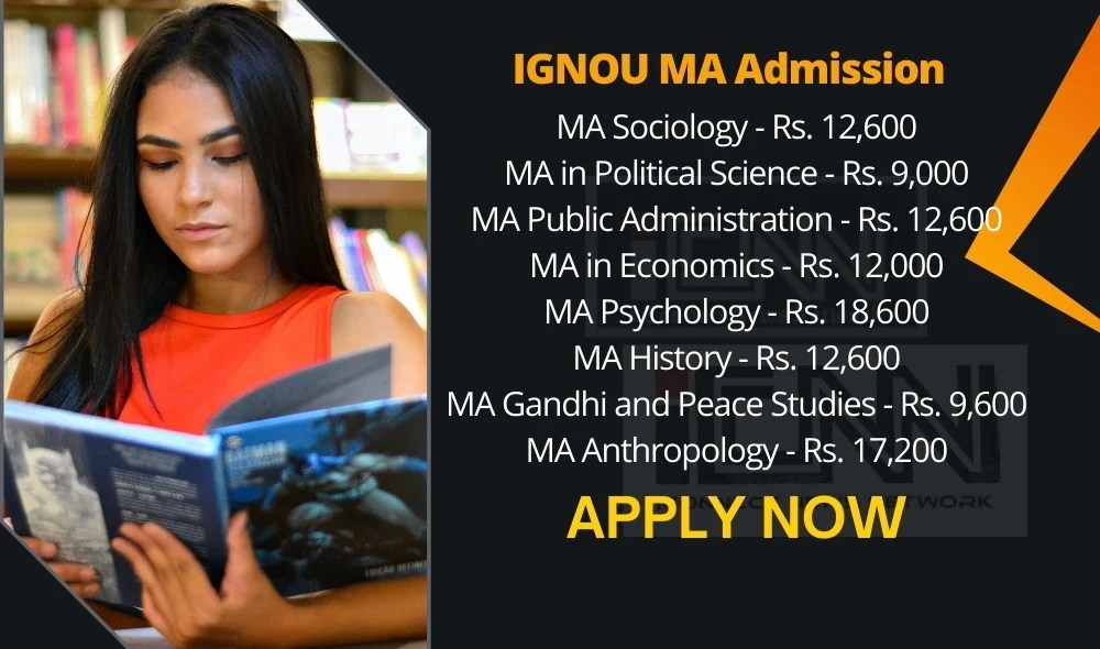 IGNOU MA Admission 2024 Last Date, Eligibility & Fee