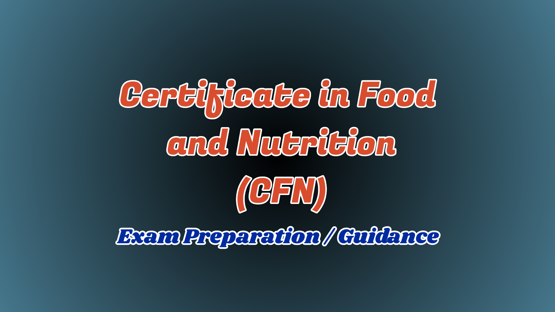 Certificate in Food and Nutrition CFN IGNOU IGNOU Friend