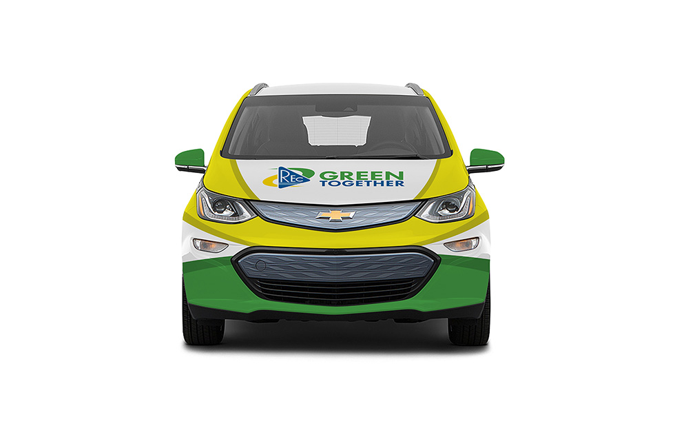 Rec electric car wrap by Igor Lale