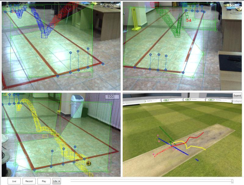 Tracking In Motion Cricket ball tracking app igorperic.dev