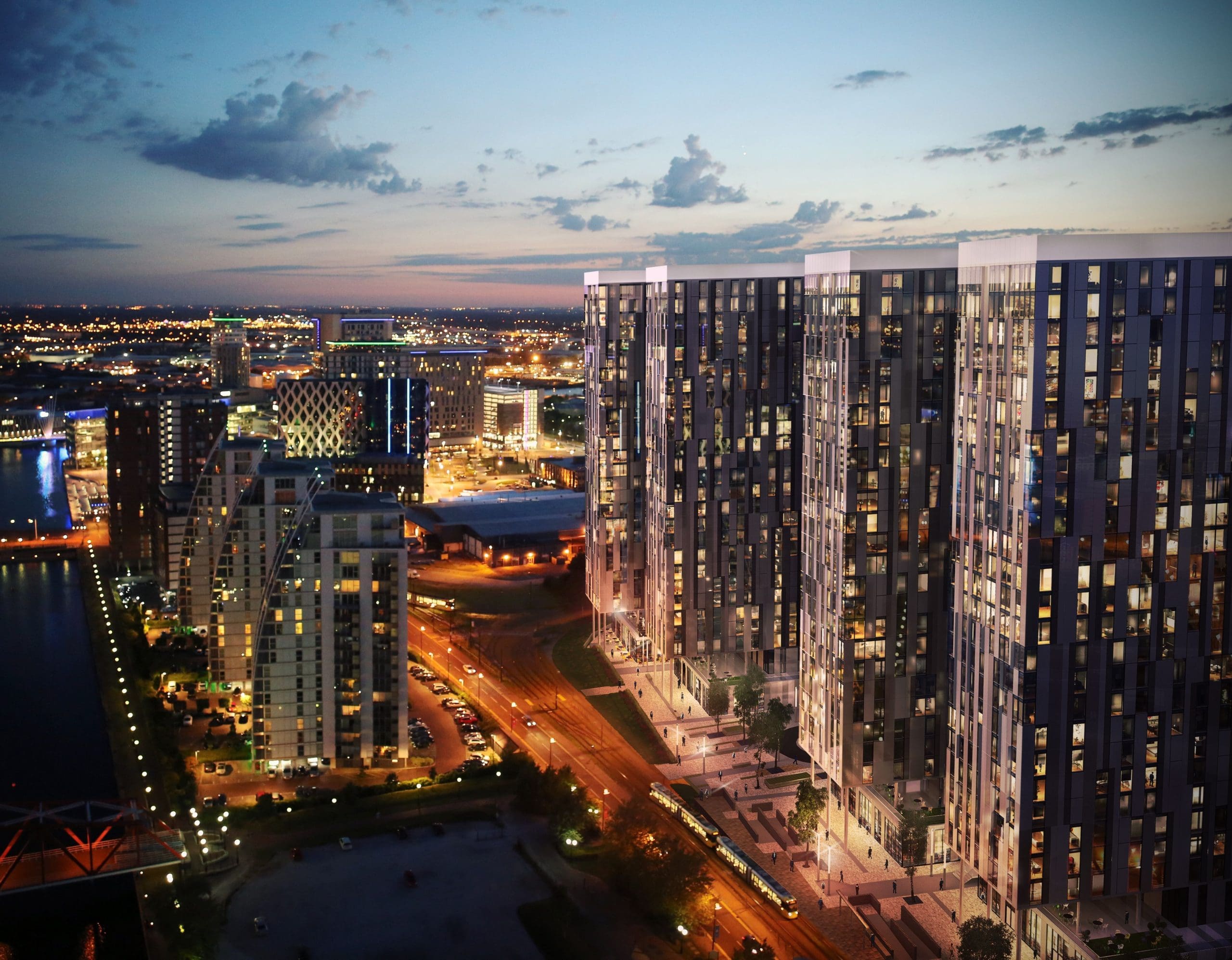 X1 Media City Tower 4 Final tower of flagship development X1 Media