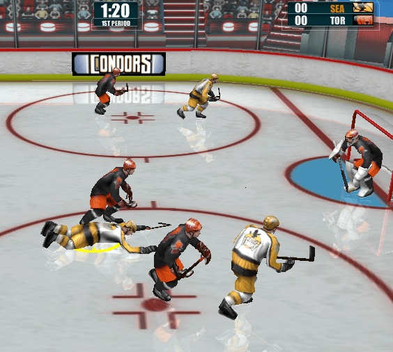 Игра Горящие клюшки