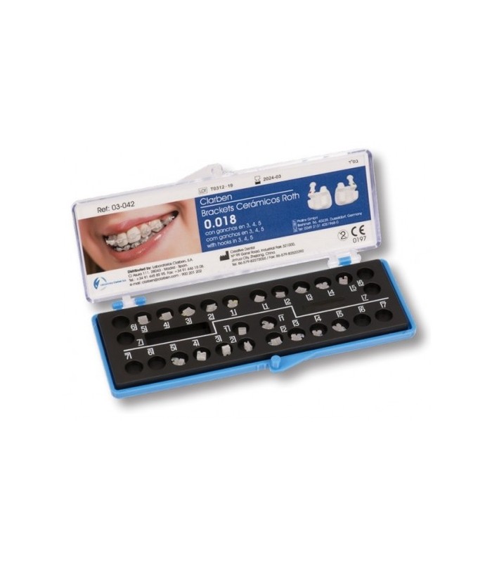 ROTH CERAMIC BRACKETS KIT (20 PCS)