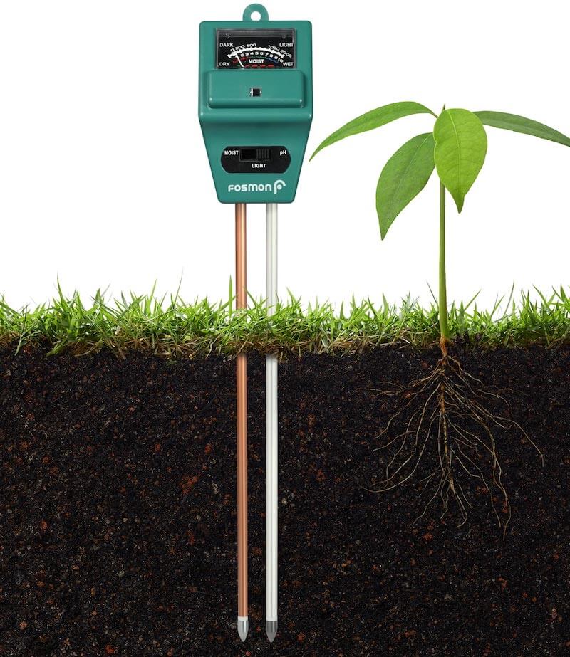 3Way Moisture, light & pH Meter iGrow