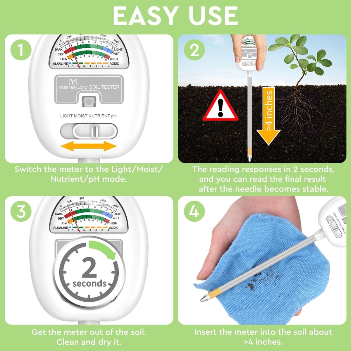 Use A Moisture Meter And Know When To Water Tomato Plants!