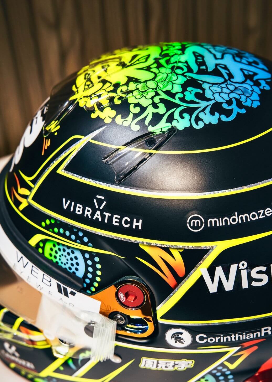 Zhou Guanyu Alfa Romeo F1 Team 2023 Australian GP Helmet 15