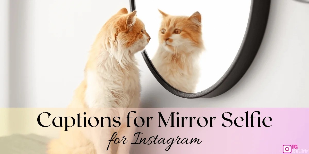 200+ Mirror Selfie Captions For Instagram Feed