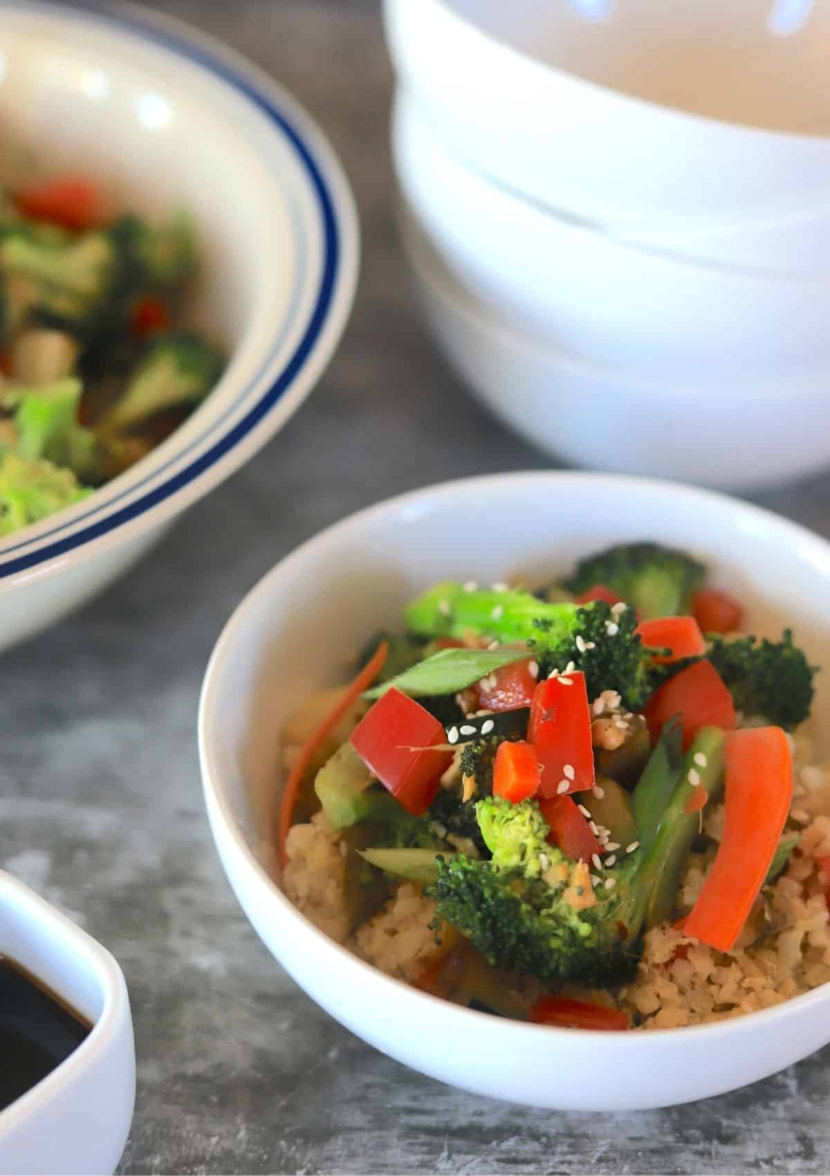 Low Carb Vegetable Stir Fry I Hacked Diabetes Main Dishes