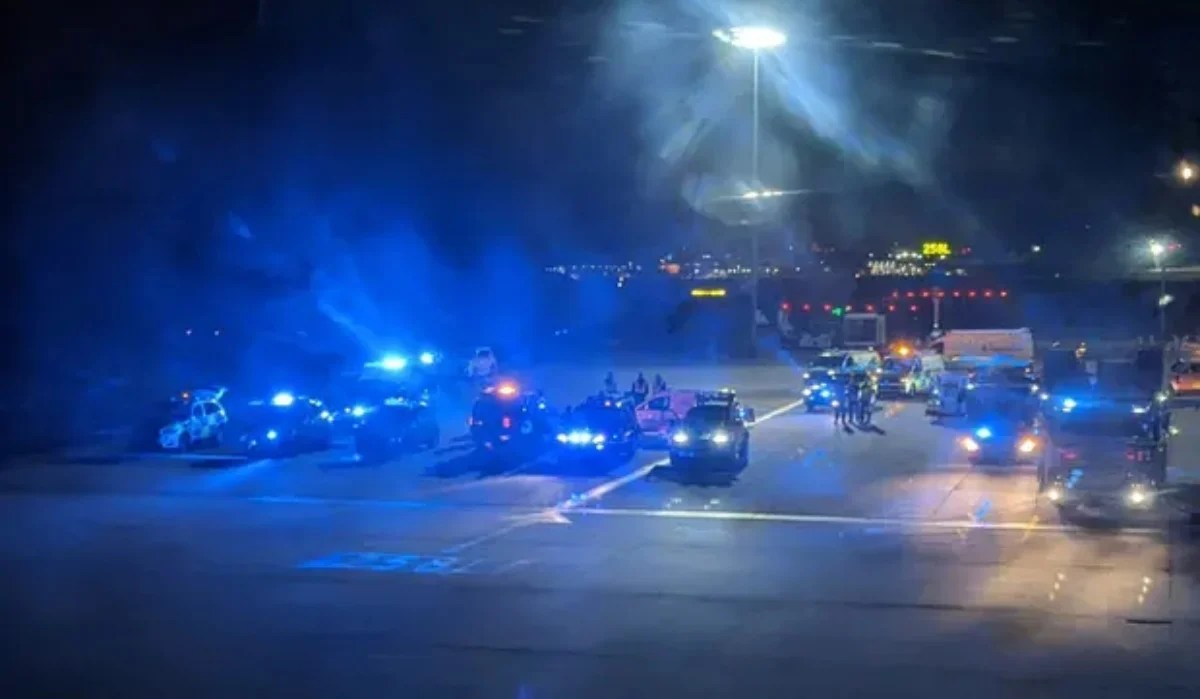 WATCH Two Planes Crash At Heathrow Airport In London