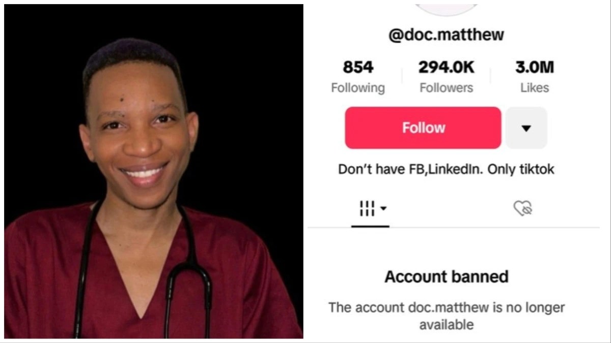 Fake Doctor Matthew Lani Banned On TikTok As Arrest Looms iHarare News