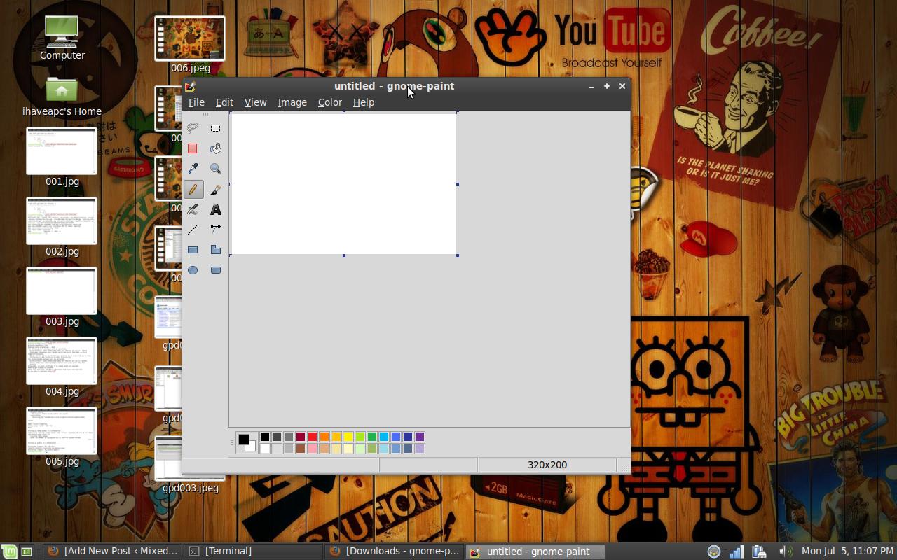 MS Paint Like Program For Linux Mint I Have A PC I Have A PC