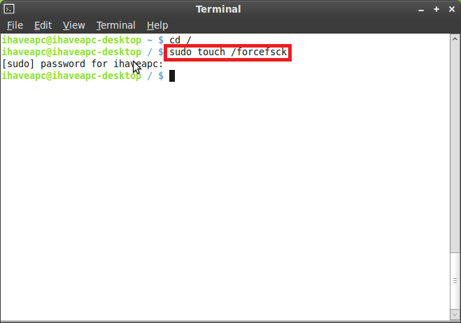 How To Force A File System Check In Linux Mint I Have A PC I Have A PC