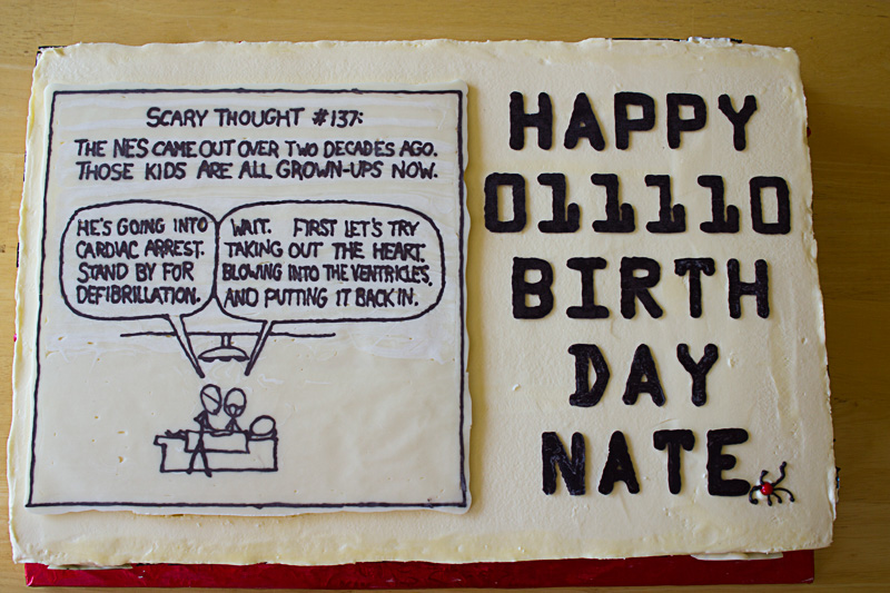 A Binary Birthday Cake I Have A PC I Have A PC