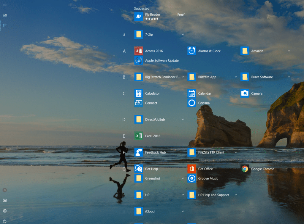 How To Change Windows 10 Start To Full Screen I Have A