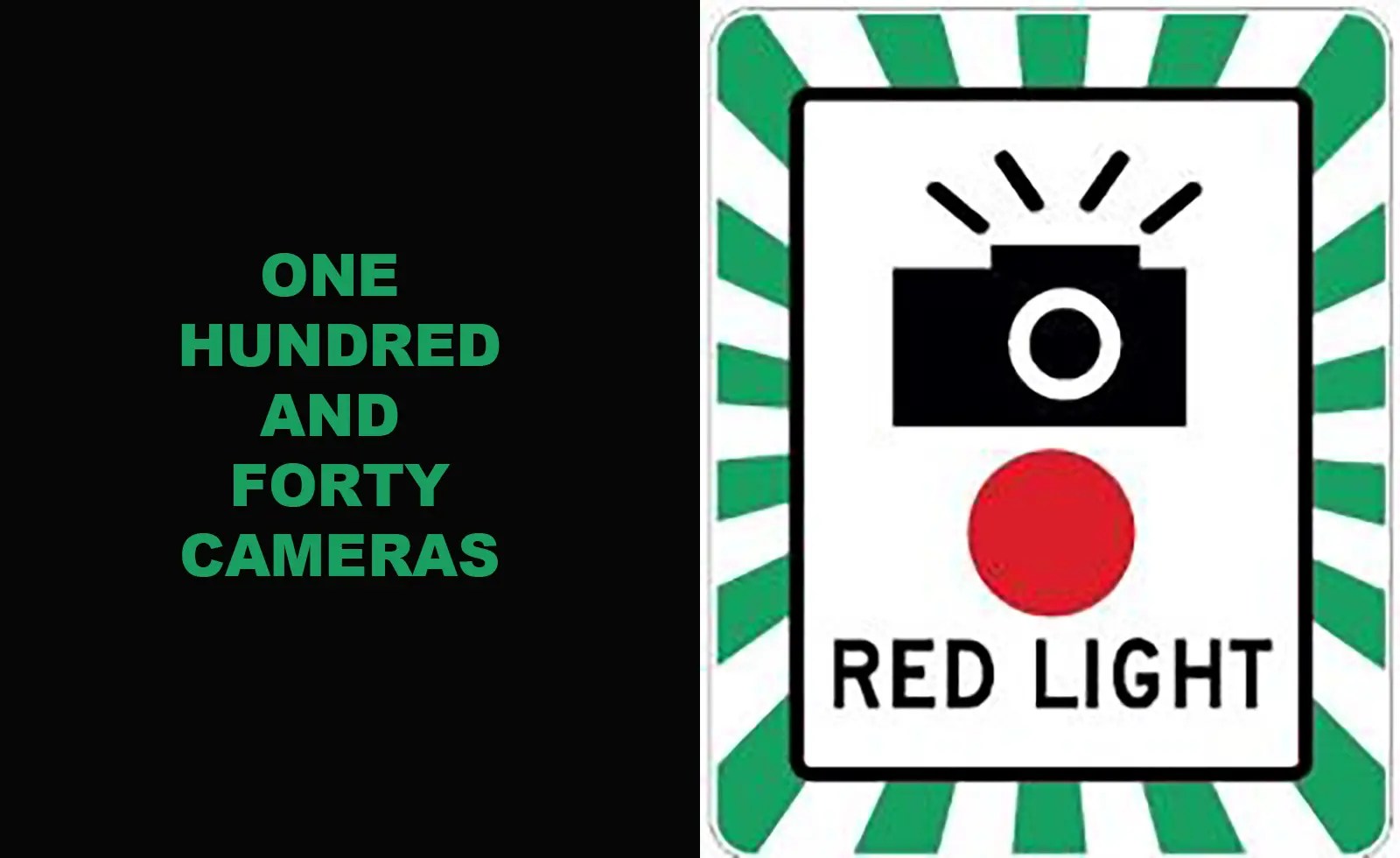 One Hundred and Forty Red/Speed Light Cameras Part 2 I Have Evolved