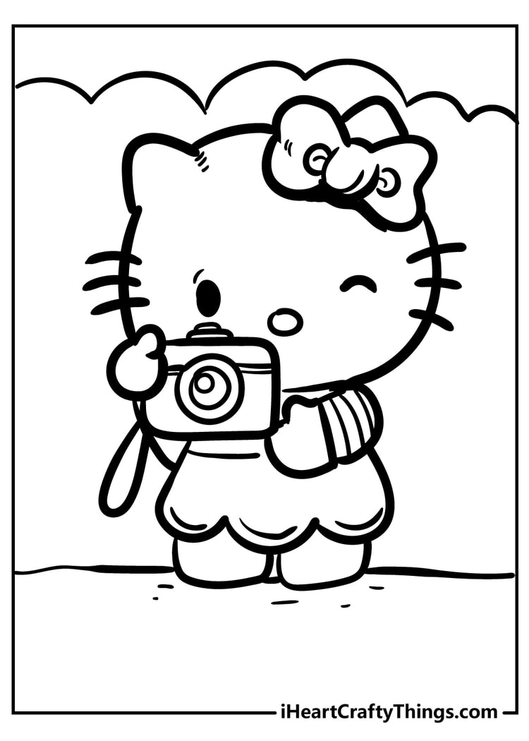 Hello Kitty Coloring Pages How To Draw Hello Kitty Dr vrogue.co