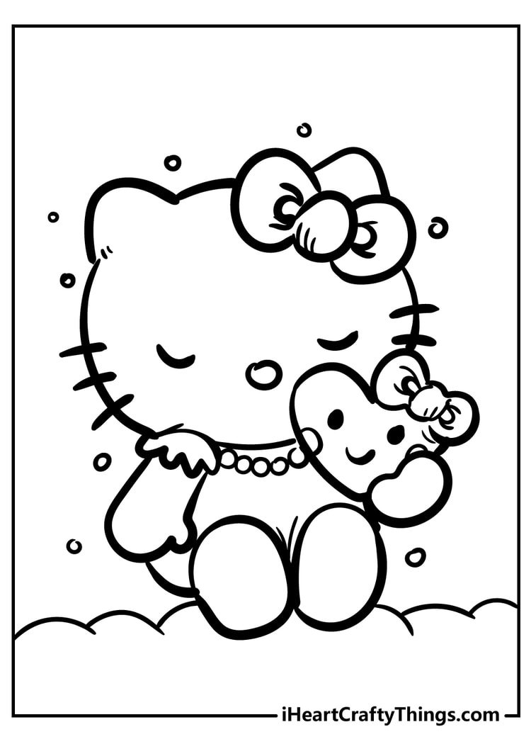 Hello Kitty Coloring Pages Pdf Coloring Home⛅️ Este aplicativo é