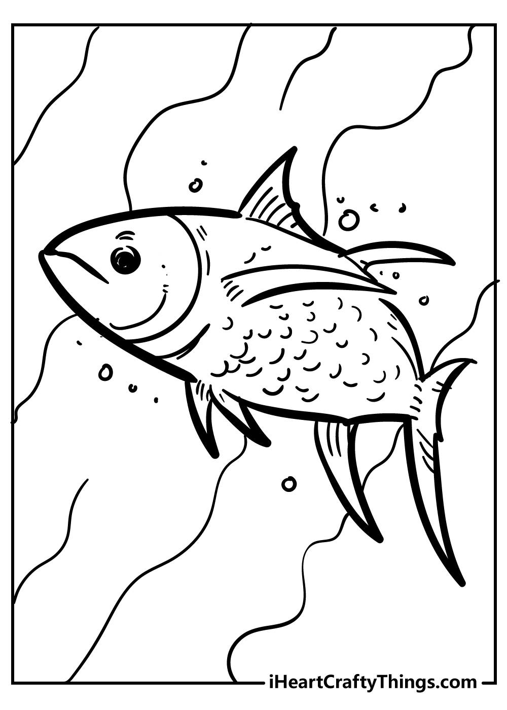 Fish Coloring Pages (Updated 2021)