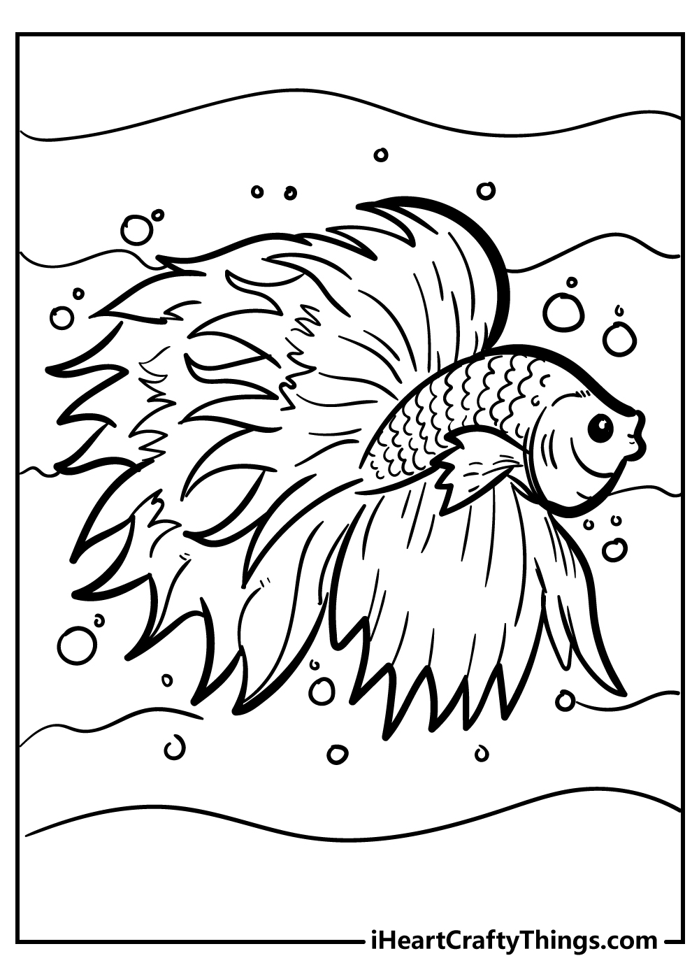 Free Coloring Pages Fish