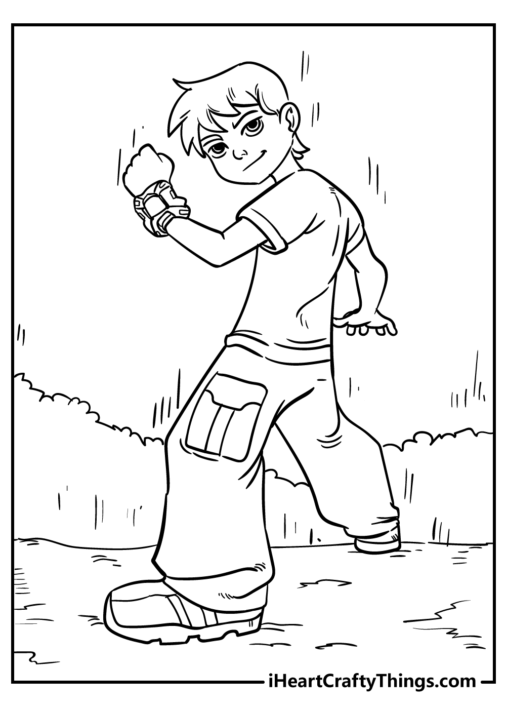 Coloring Pages Of Boy