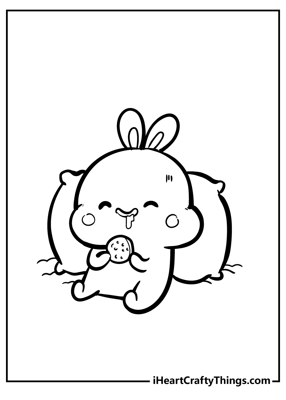 Cute Japanese Coloring Pages
