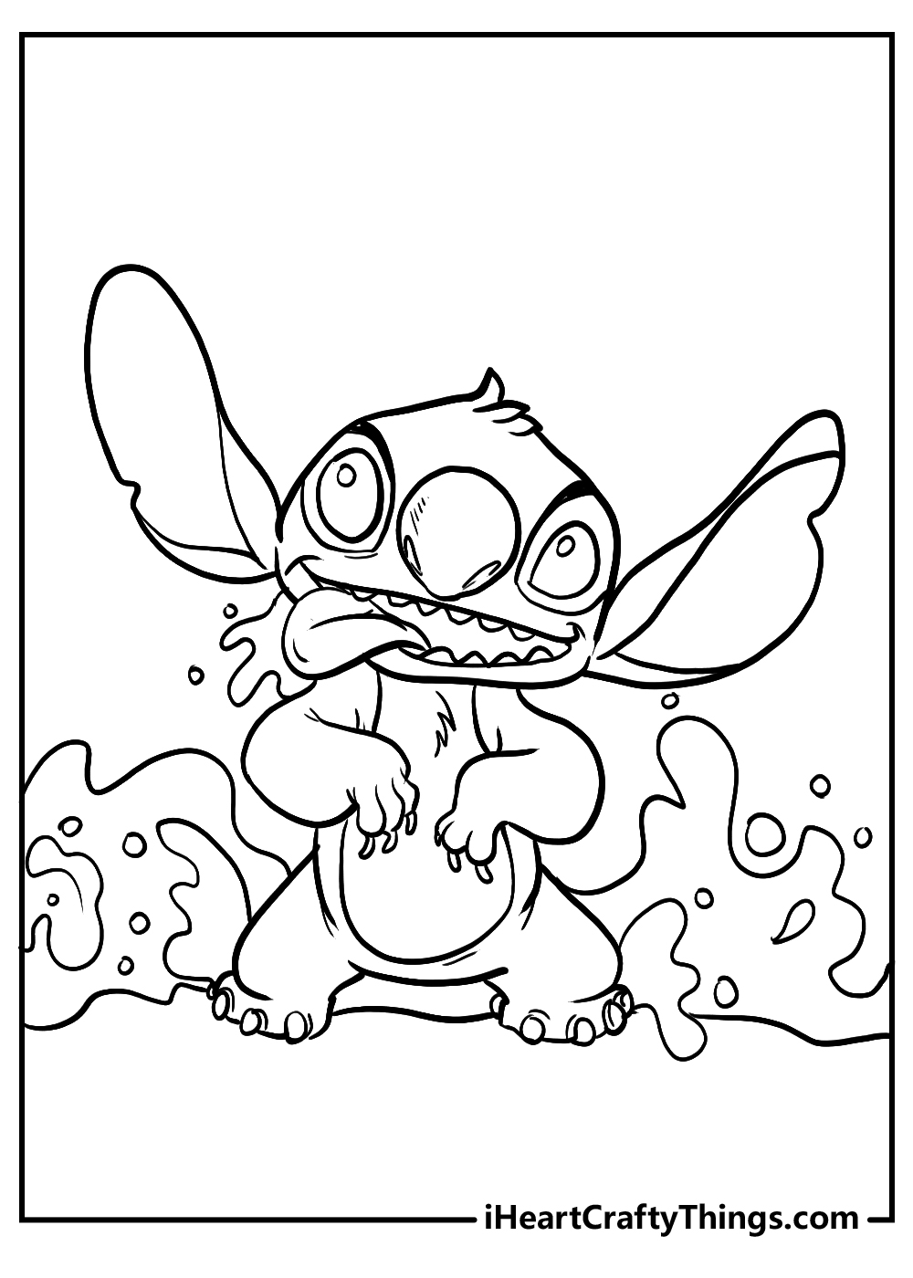 Lilo And Stitch Ohana Coloring Pages