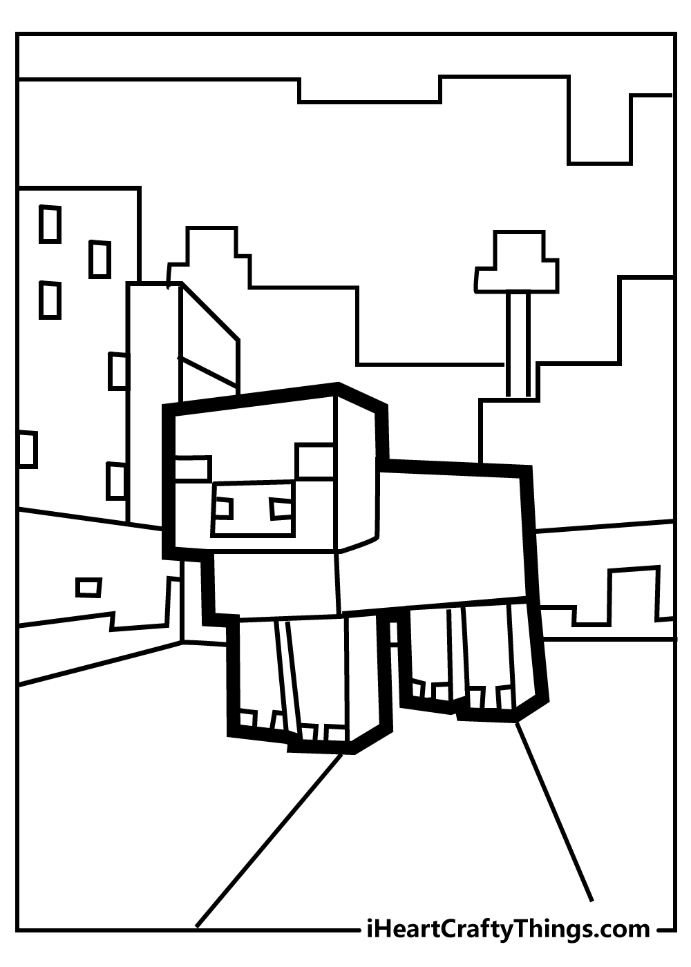 Minecraft Coloring Pages (Updated 2021) Minecraft Coloring Pages (Updated 2021)