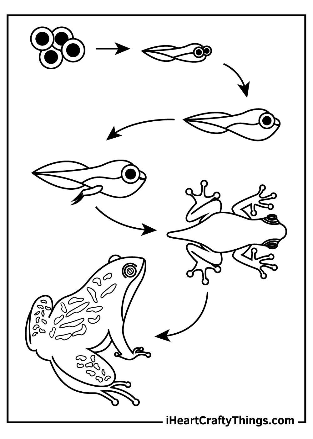 Dive into Fun with Froggy Coloring Pages