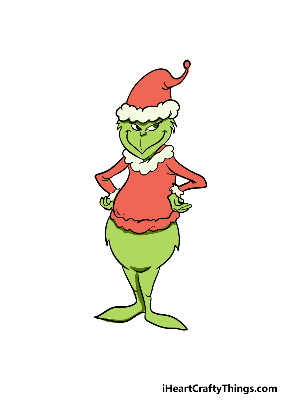 How To Draw The Real Grinch