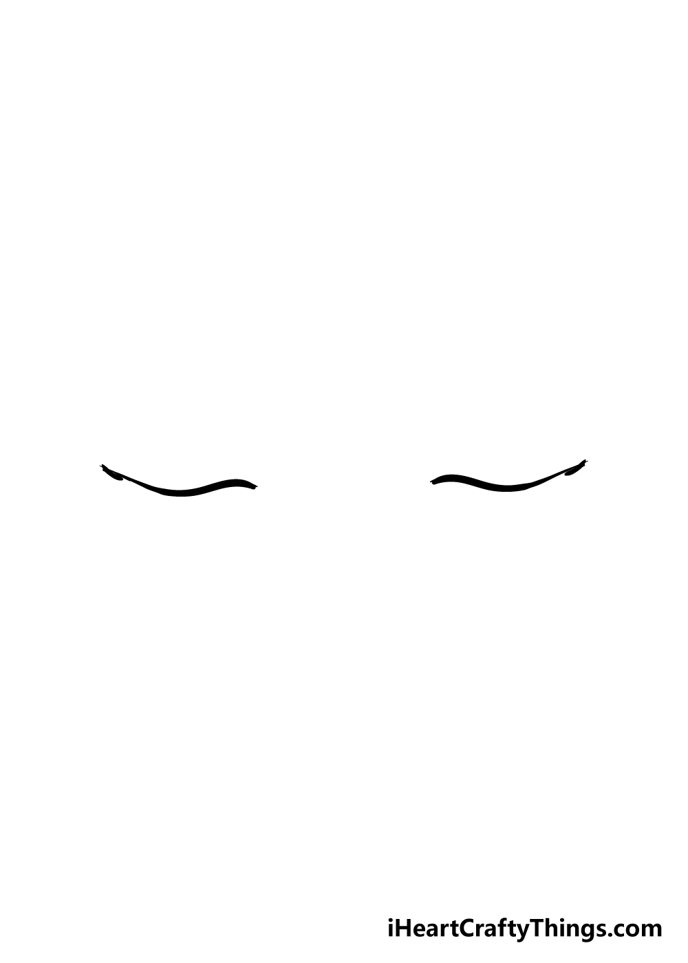 Closed Eyes Drawing How To Draw Closed Eyes Step By Step