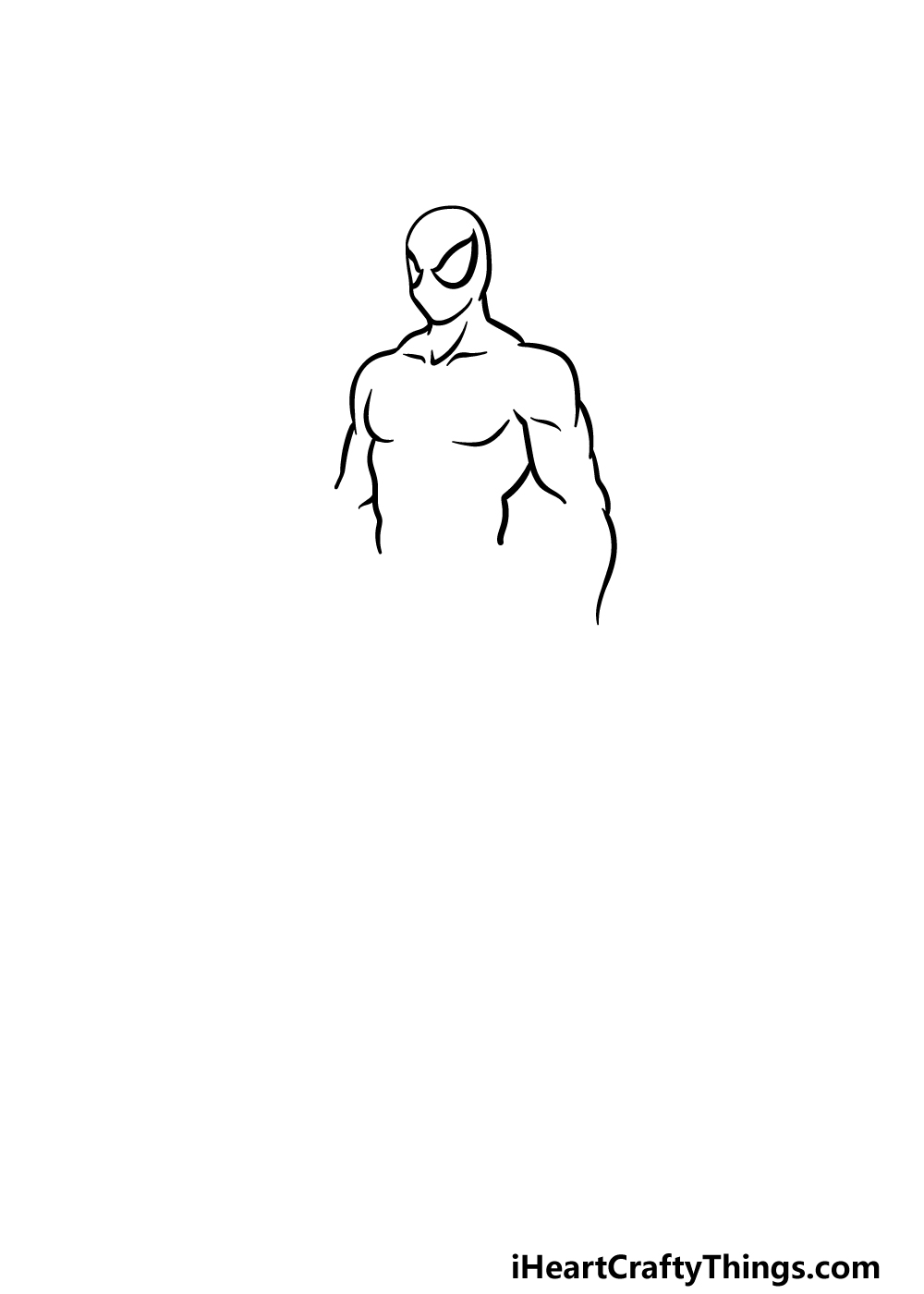 Spiderman Drawing How To Draw Spiderman Step By Step