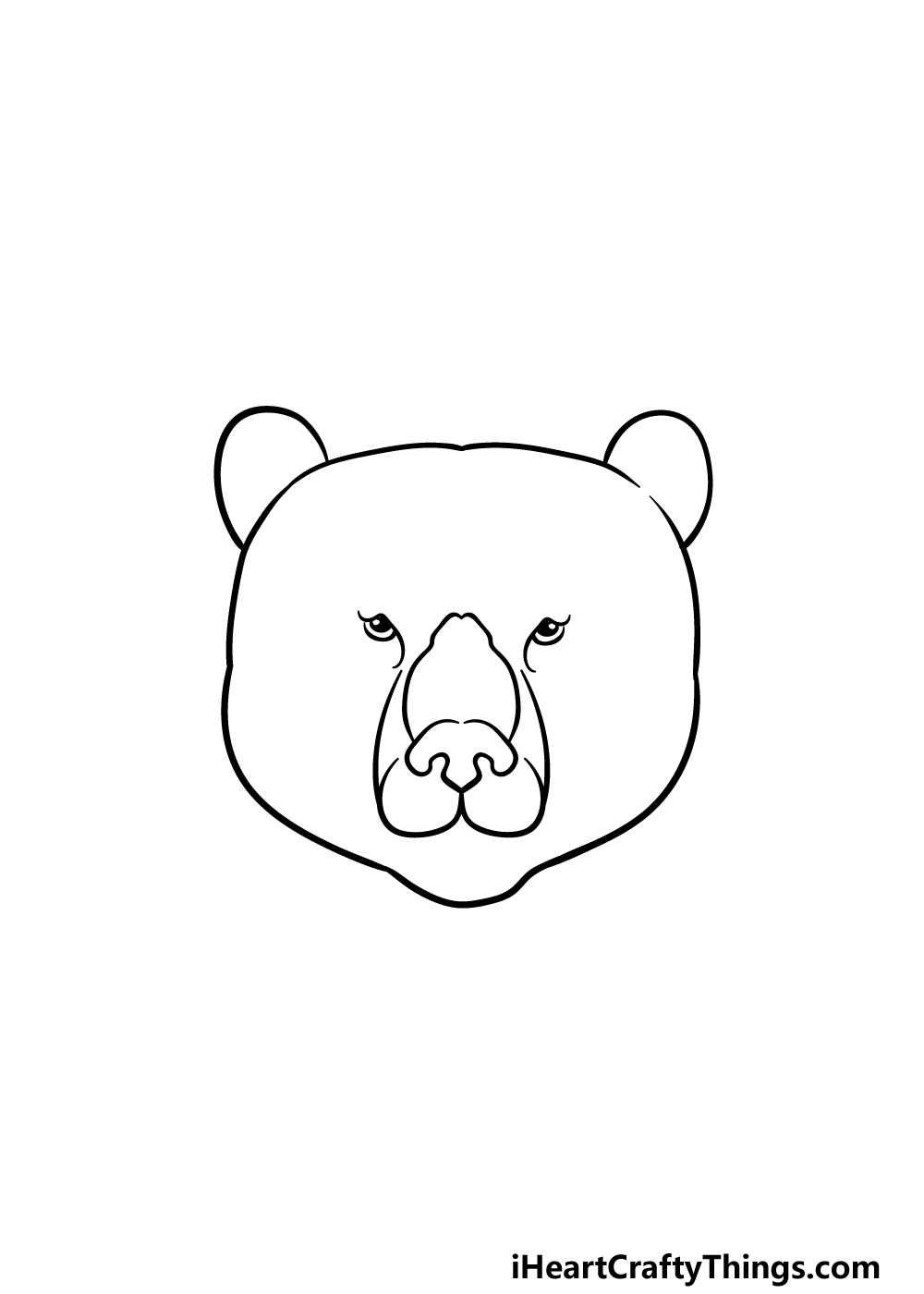 How To Draw A Bear Face Really Easy Drawing Tutorial atelieryuwa.ciao.jp