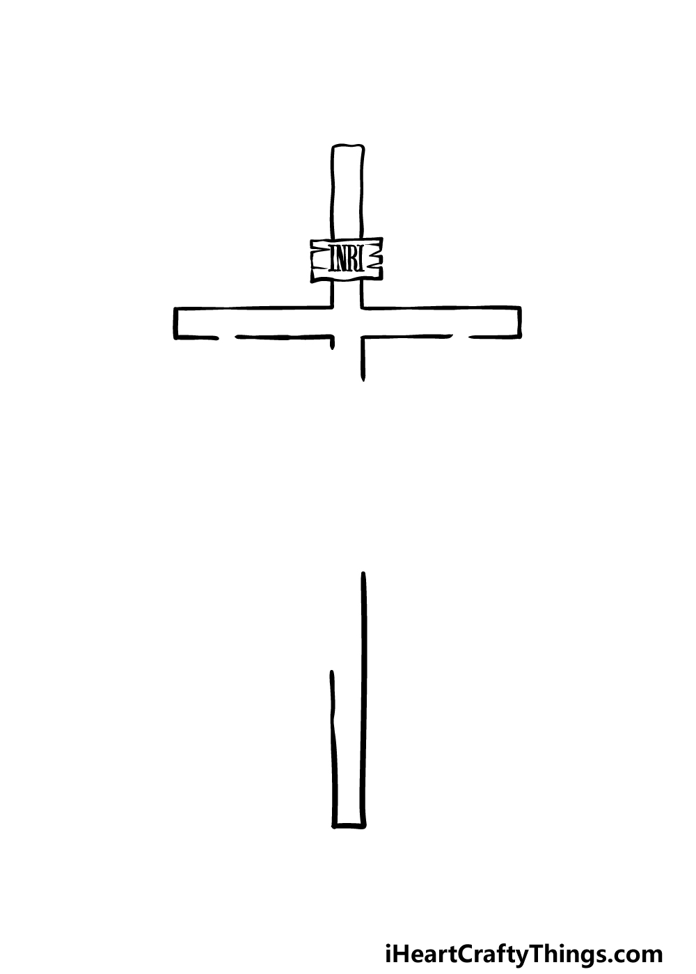 Jesus How to Draw a Cross Worrell Wastans61